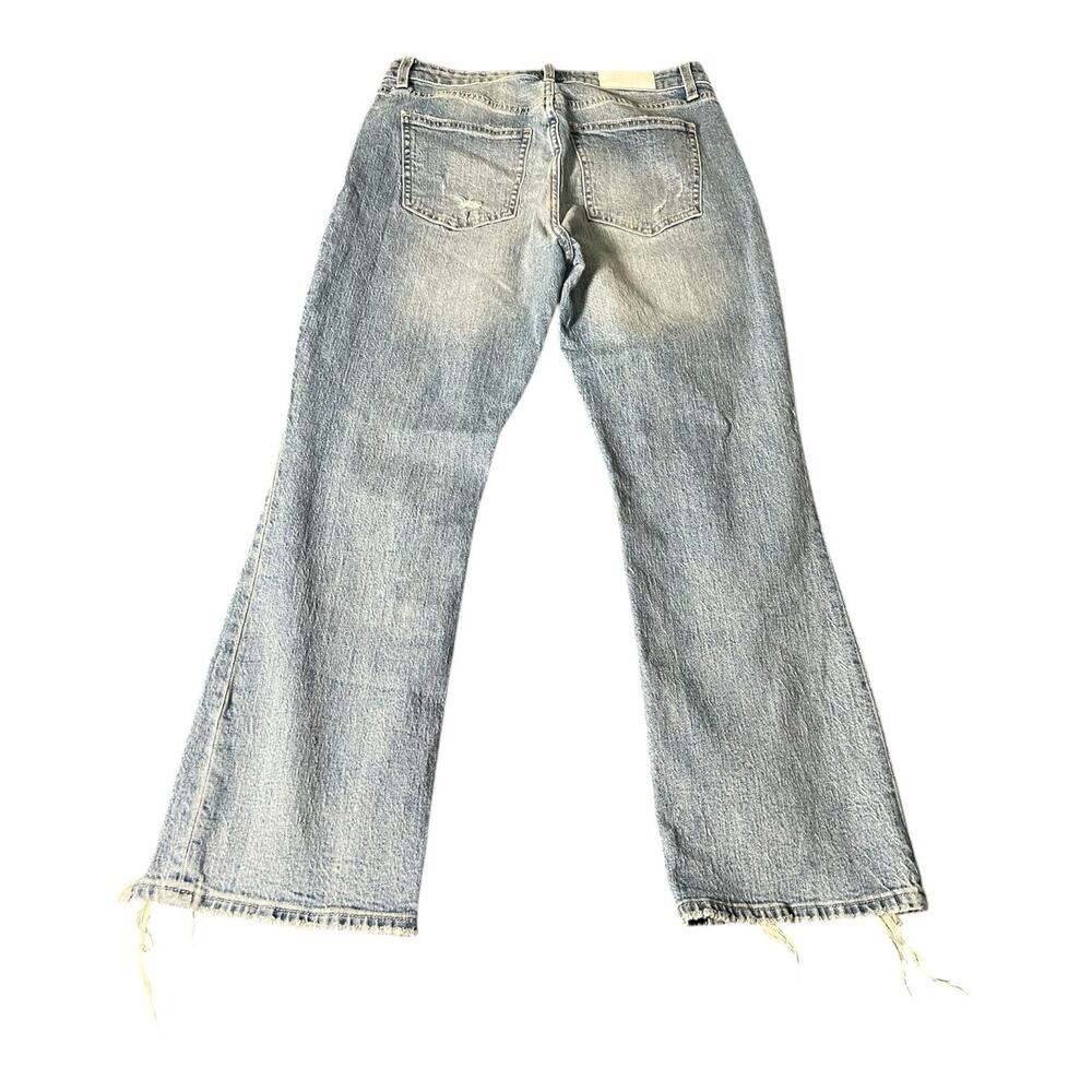 PISTOLA Revolve Lennon in Distressed High Rise Crop Bootcut Sz 29 Stretch Jeans - Picture 2 of 6